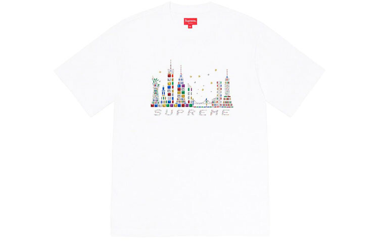 

Футболка FW21 унисекс Supreme, розовый
