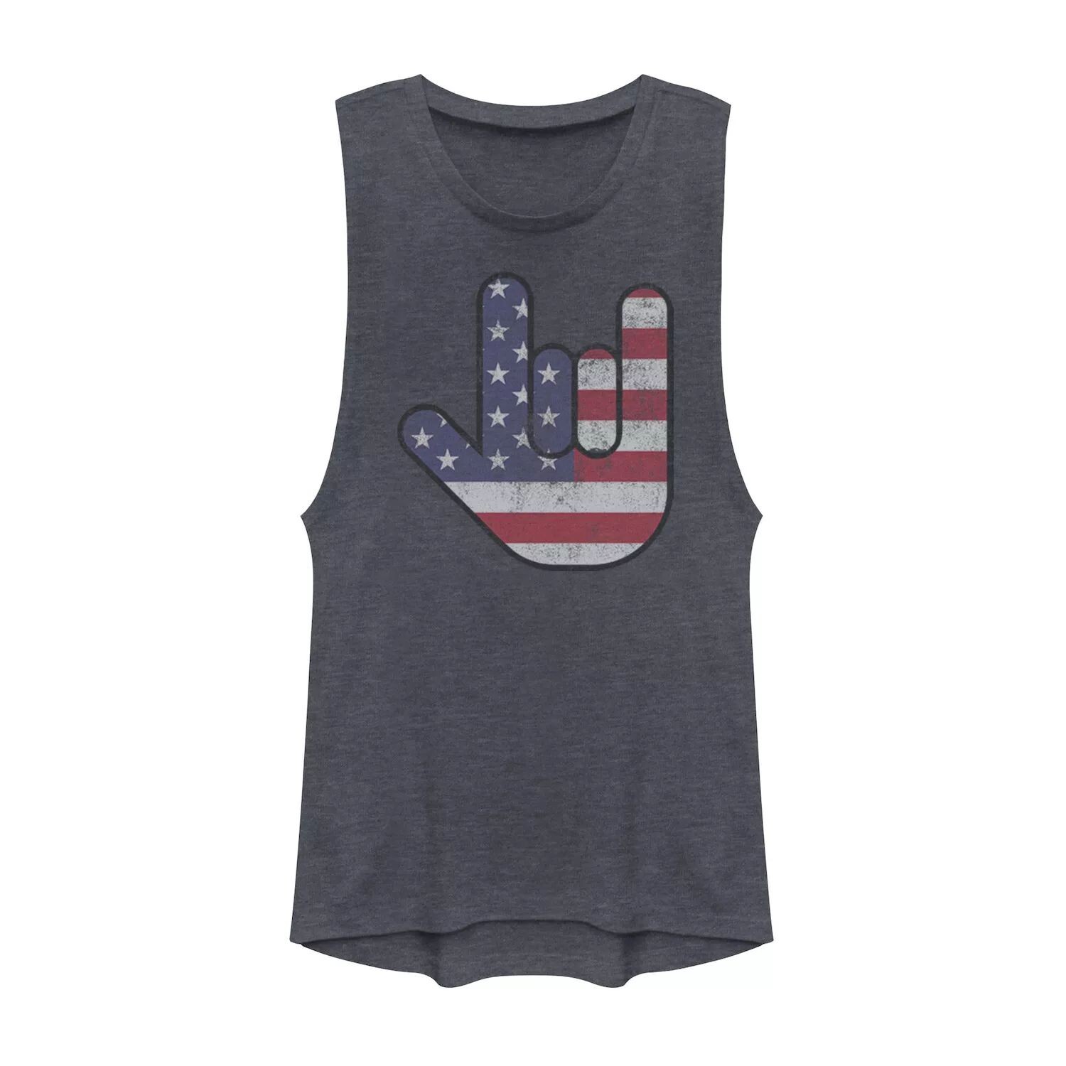 

Майка с флагом США Rock On Hand для юниоров