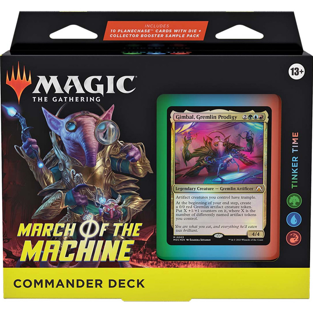 

Карточная игра Wizards of the Coast Magic the Gathering: March of the Machine Commander Deck - Tinker Time