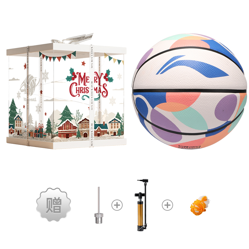 

Резиновый баскетбольный мяч размер 7 для тренировок LINING