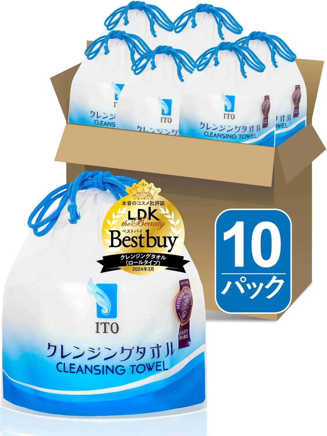 Средство для снятия макияжа Ito Corporation — Салфетки для умывания Cleansing Towels