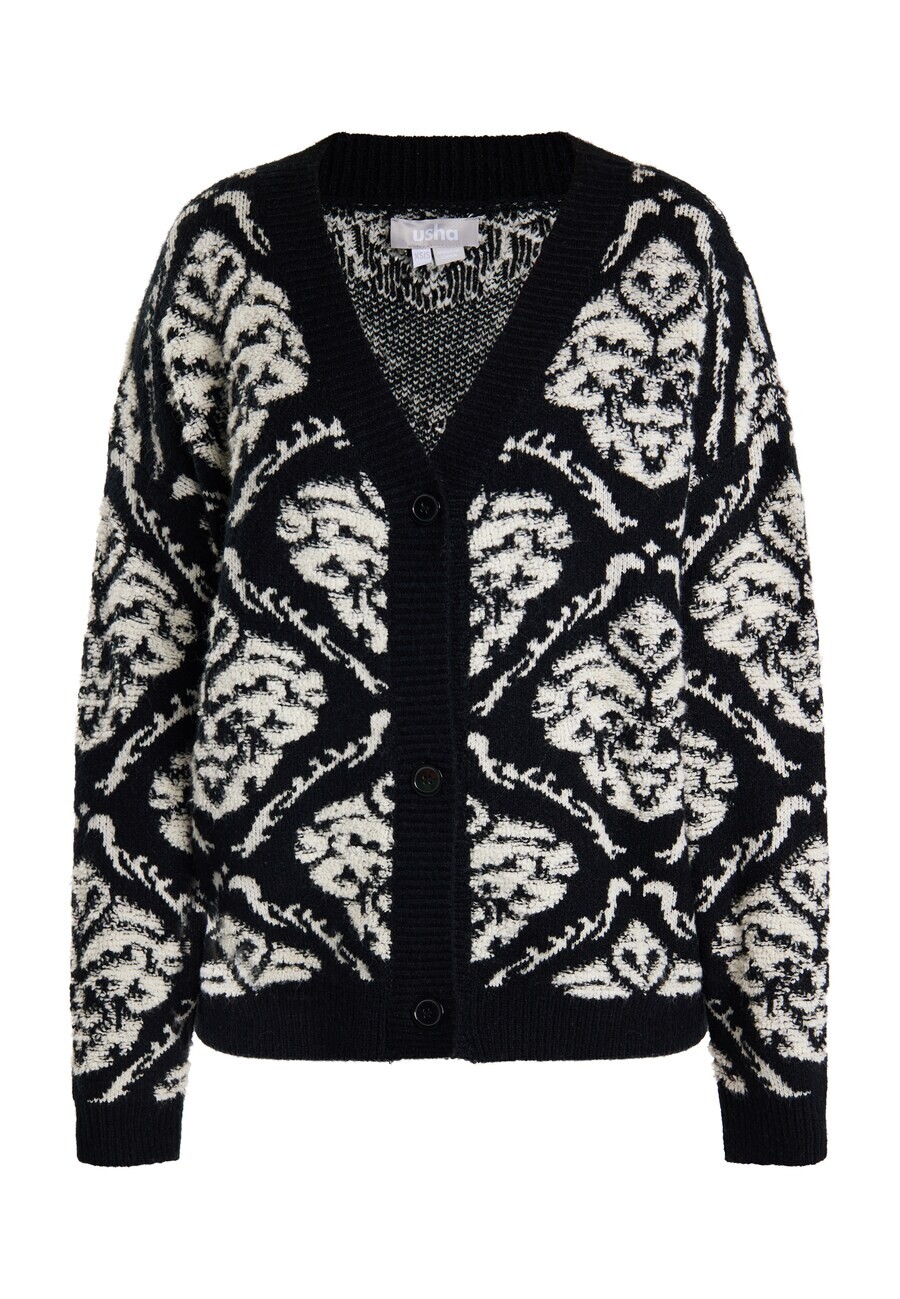 

Вязаный кардиган Usha Knit Cardigan, черный