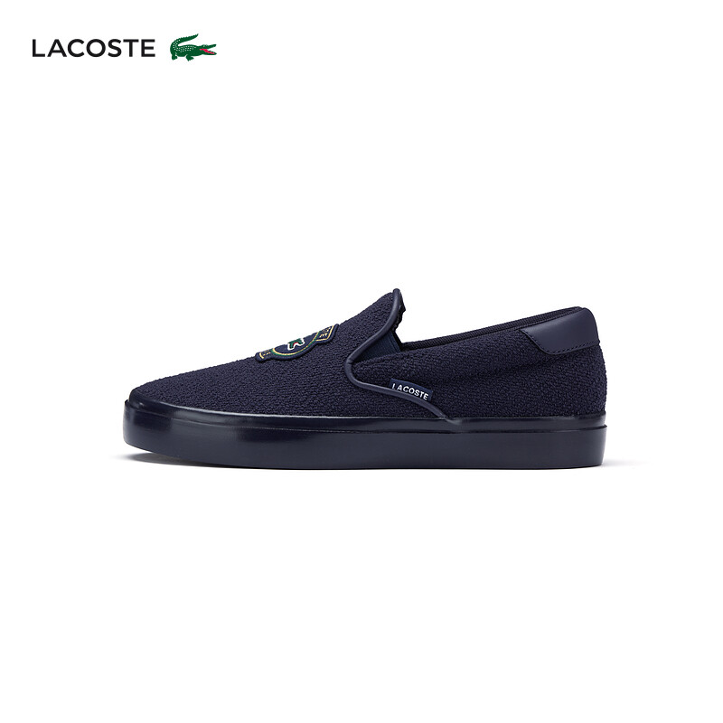 

Кроссовки женские Lacoste на плоской подошве, темно-синий