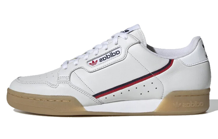 

Кроссовки Adidas Originals Continental Unisex, белый/коричневый/красный