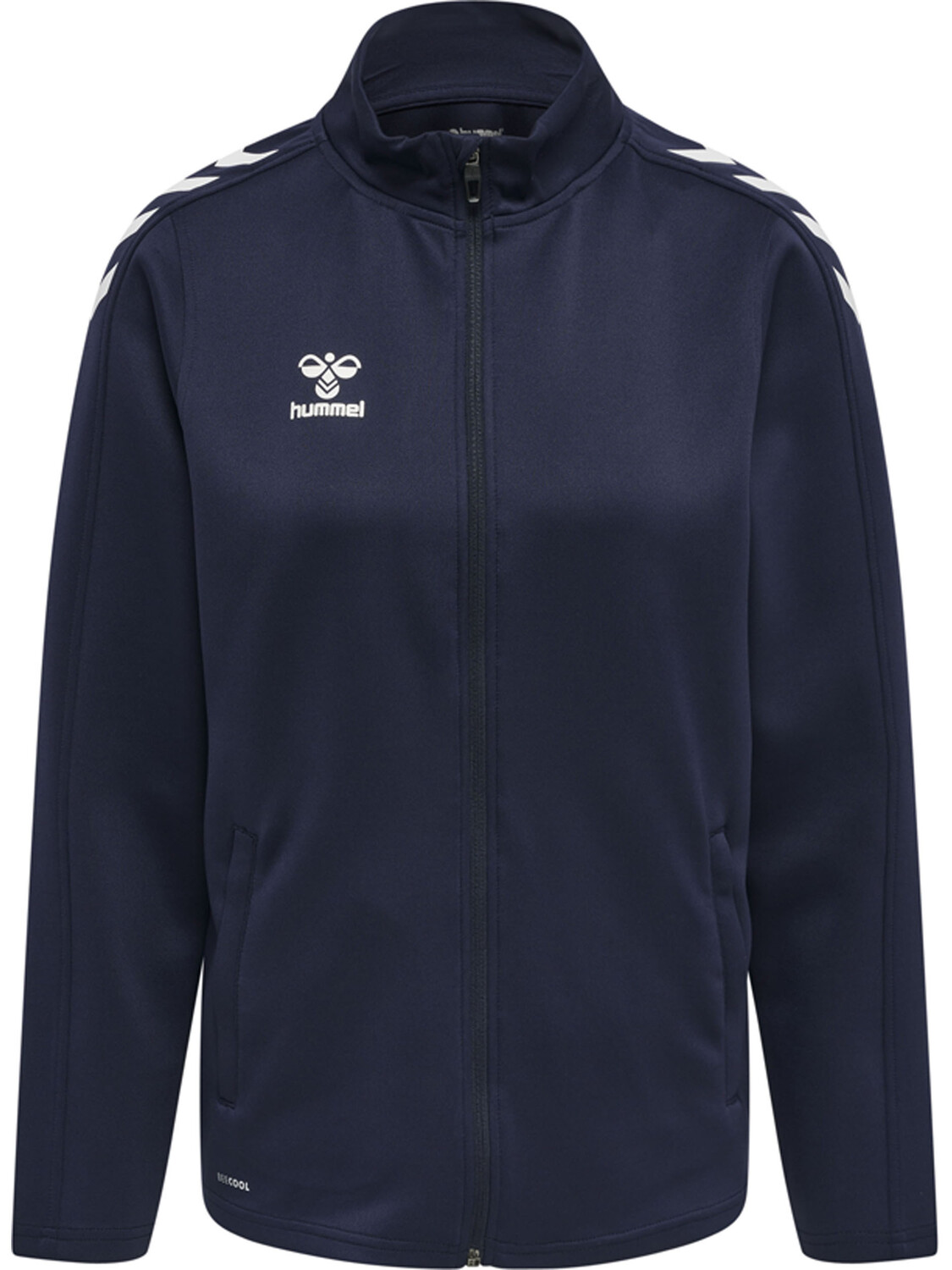 

Толстовка Hummel Reißverschlussjacke Hmlcore Xk Poly Zip Sweat Woman, морской