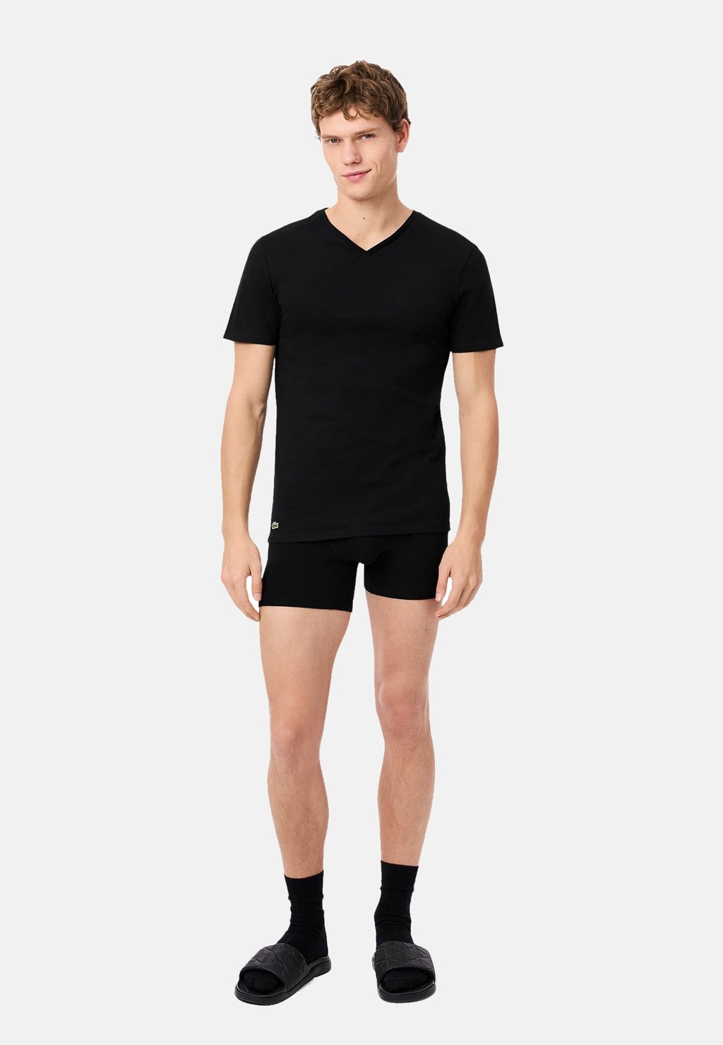 

Базовая футболка 3 PACK Lacoste, черный