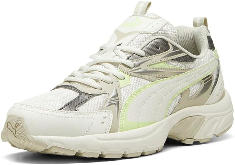 Мужские кроссовки PUMA Milenio Tech на шнуровке - повседневные, бежевые — фото 2