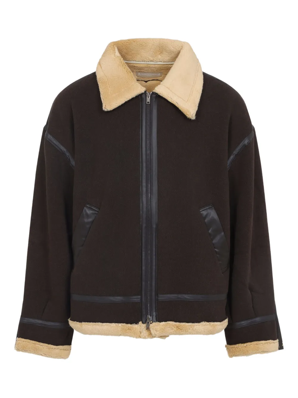 

Флисовая куртка с отделкой в виде черепа Mastermind World, коричневый