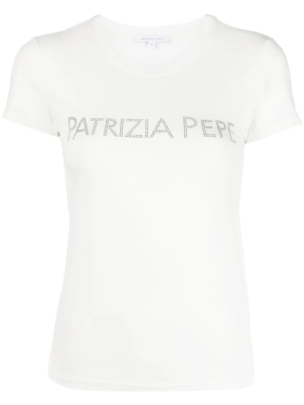 

Футболка с логотипом Patrizia Pepe, белый