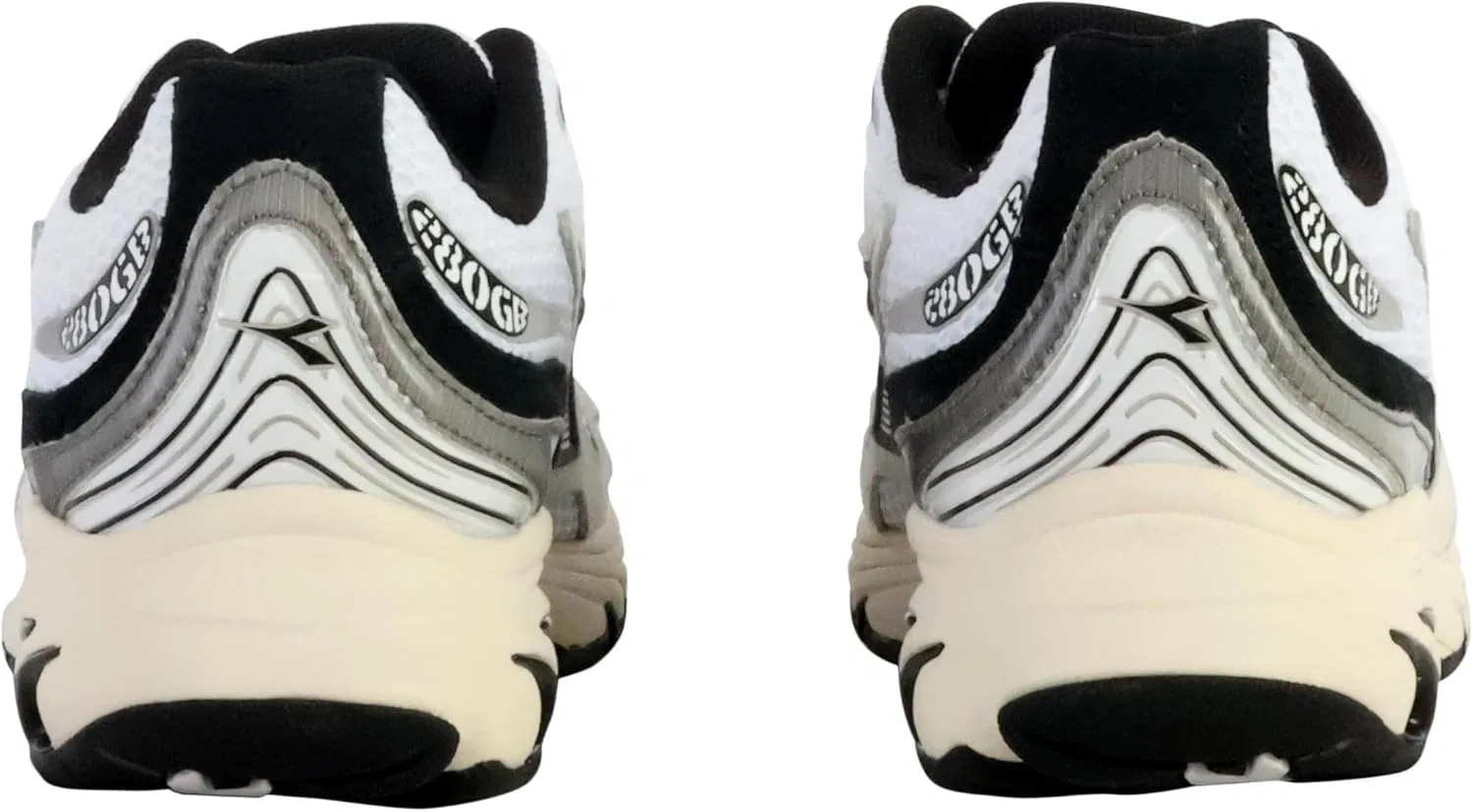Кроссовки Diadora Mythos Propulsion 280 Mascotte, беговые, унисекс, верх из синтетических материалов и замши, Black — фото 4