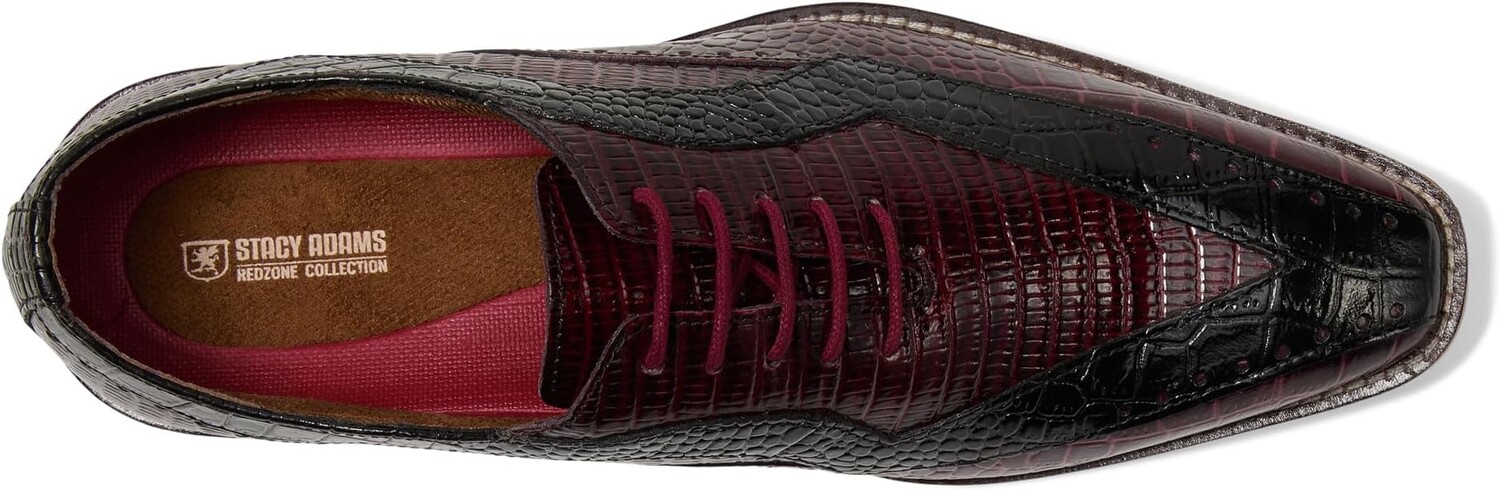 Оксфорды Stacy Adams Tallero Lace-Up, цвет Burgundy Multi — фото 2