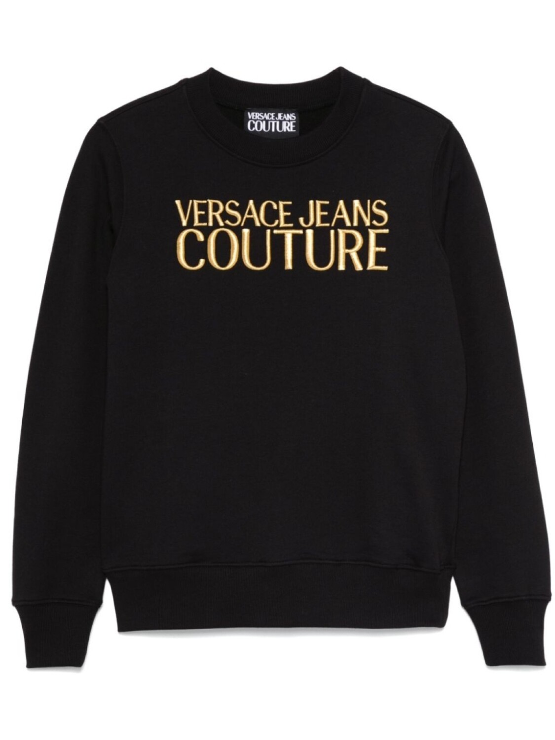 

Versace Jeans Couture толстовка с вышитым логотипом, черный