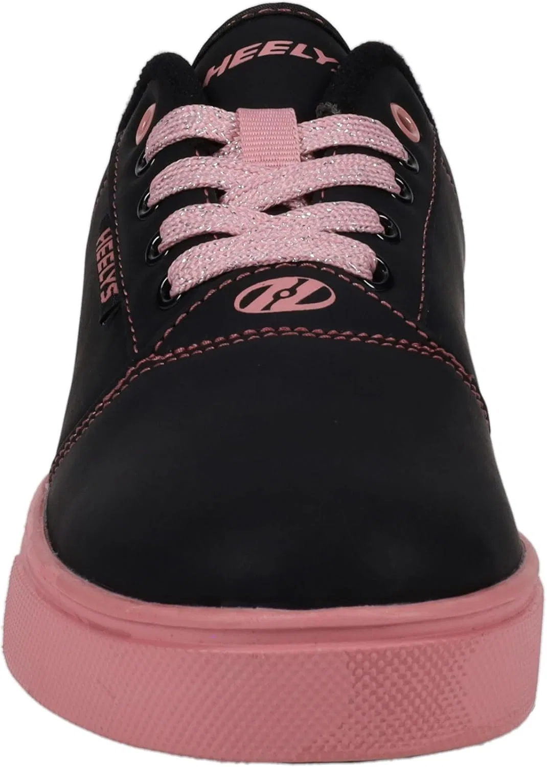 Кроссовки с колесиками Heelys Voyager, Black/Light Pink — фото 2