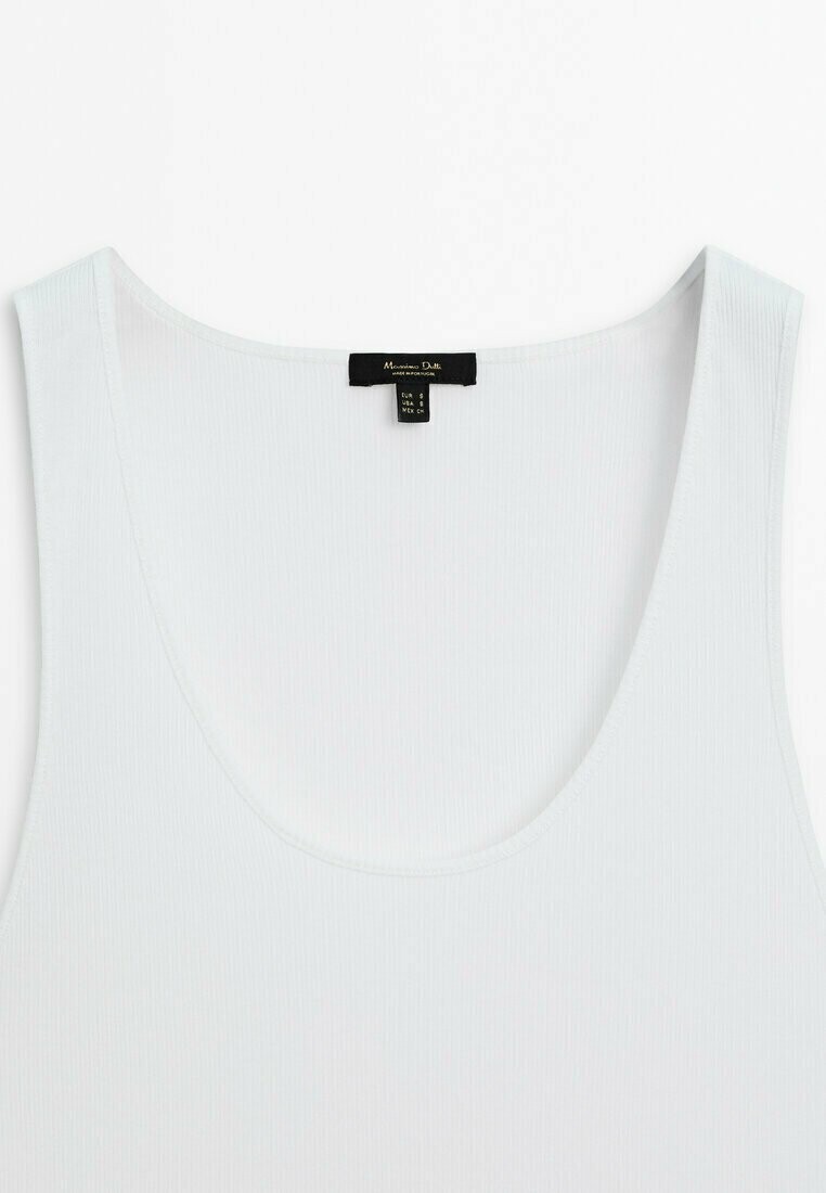 

Топ Massimo Dutti, белый