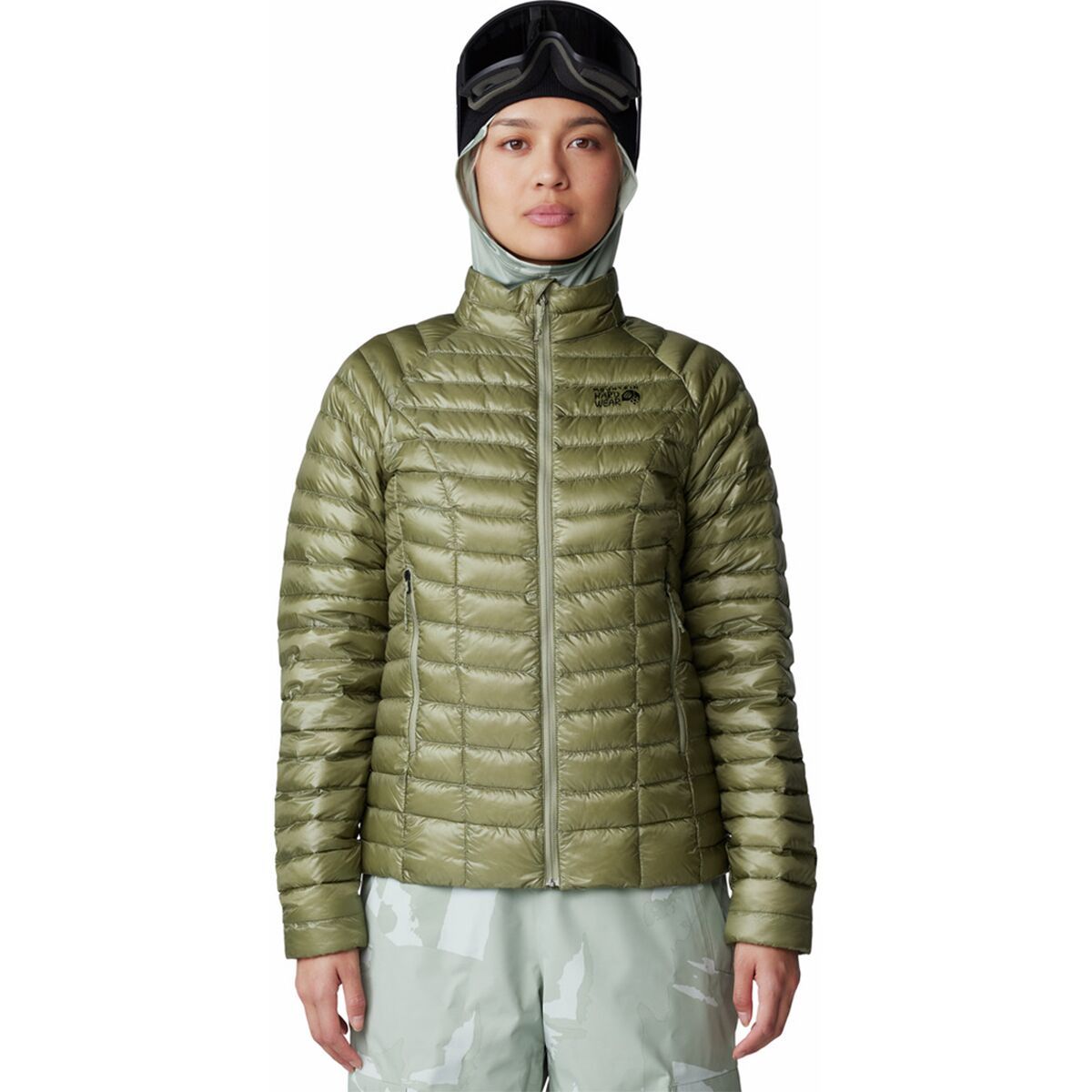 

Куртка пуховая Ghost whisperer Mountain Hardwear, зеленый