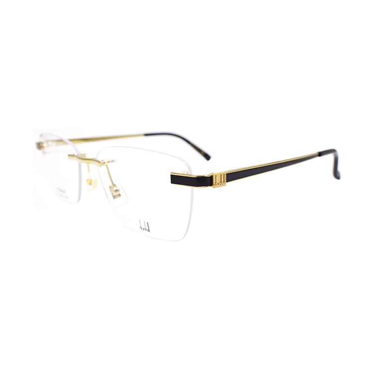 

Титановые прямоугольные очки для мужчин Black Gold Dunhill