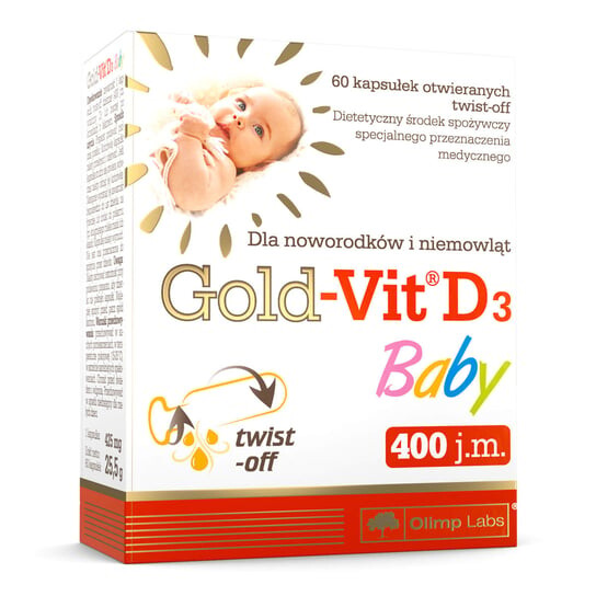 

Olimp Gold-Vit D3 Baby - 60 капсул Olimp Labs