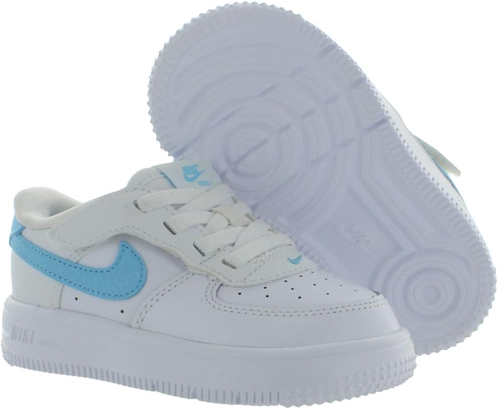 Мужские кроссовки Nike Air Force 1 Low Retro, белый/синий — фото 2