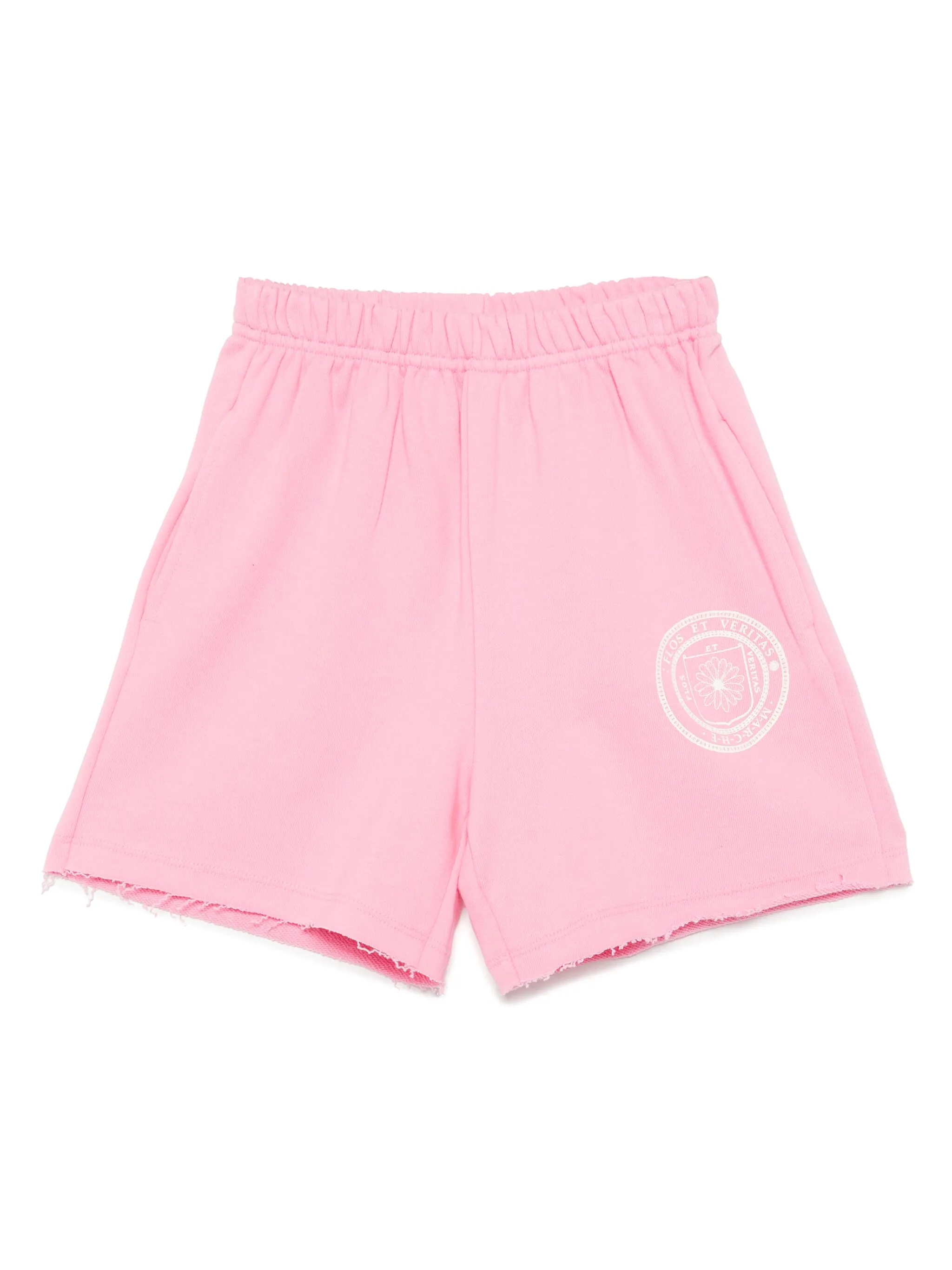 

Шорты с графичным принтом Mardi Mercredi Les Petites, розовый