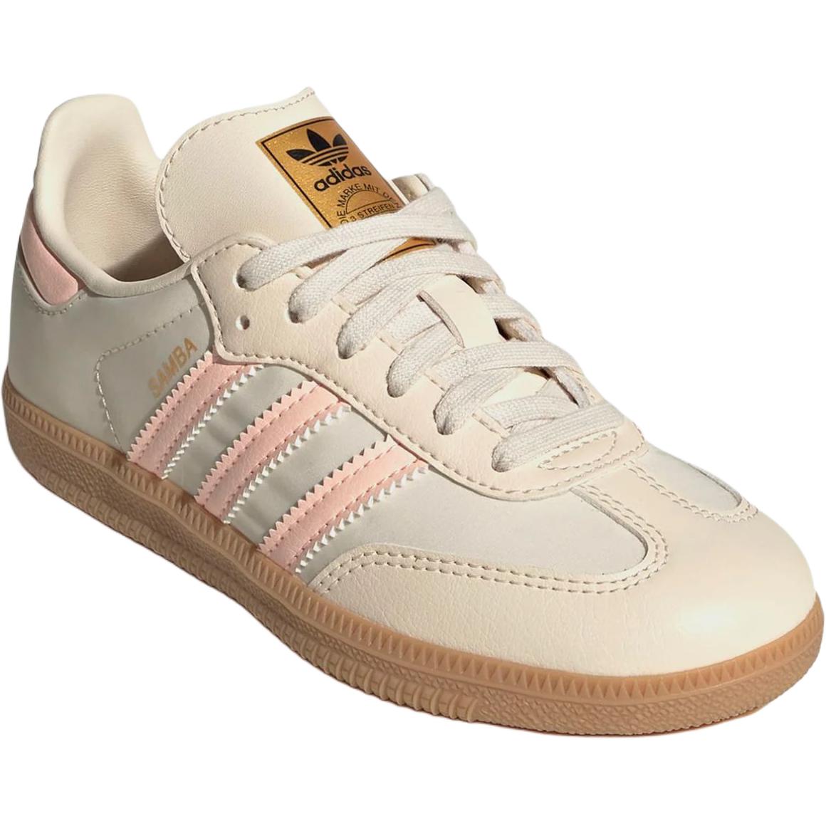 Adidas Originals Кожаные детские скейтерские кроссовки low top, устойчивые к скольжению и истиранию, beige — фото 4