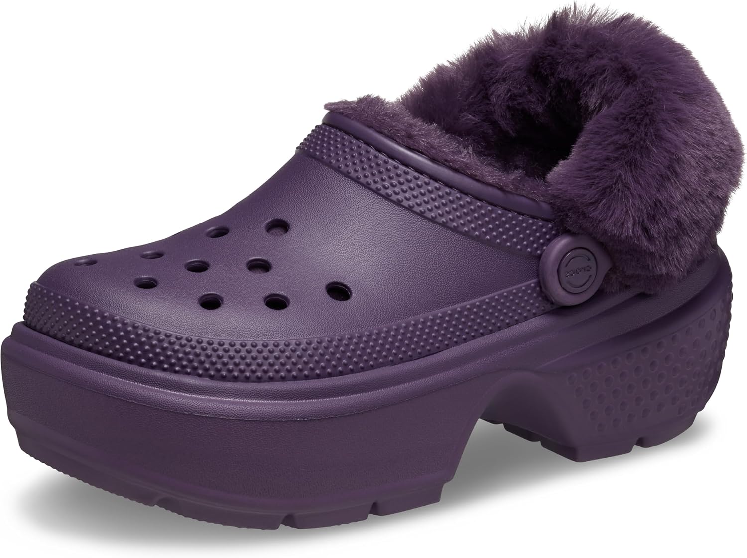 

Унисекс сабо Crocs Stomp с подкладкой, Dark Iris