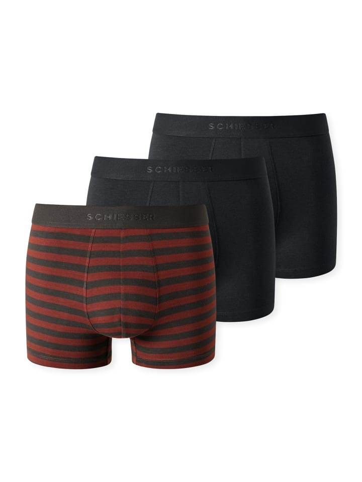 

Боксеры Schiesser Trunks 3er Pack, разноцветный