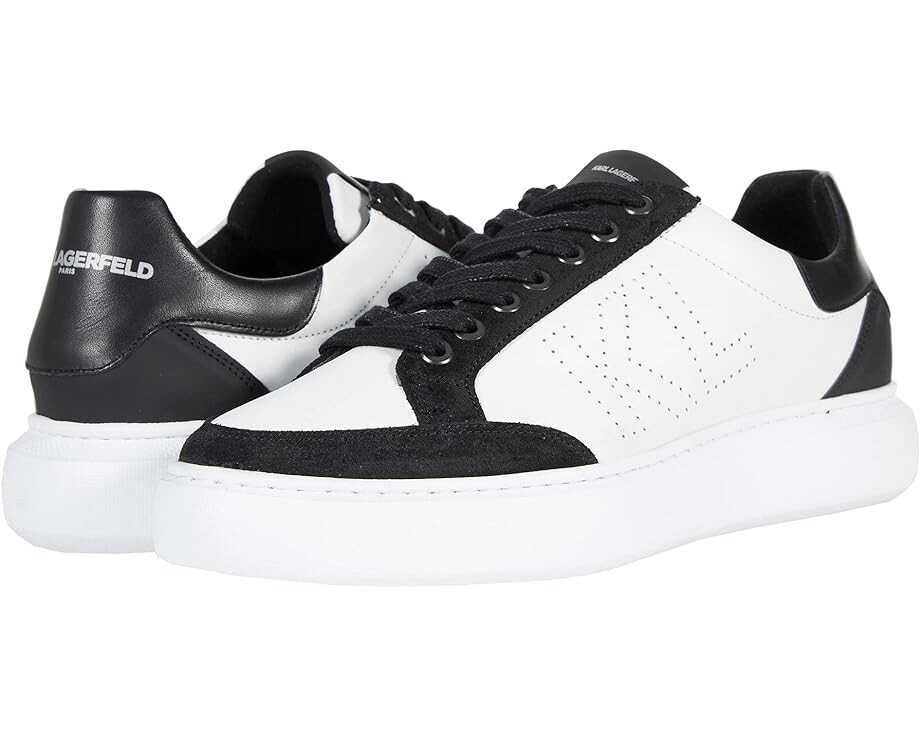 

Кроссовки Karl Lagerfeld Paris Perforated KL Lace-Up Sneaker, белый, Серый;белый, Кроссовки Karl Lagerfeld Paris Perforated KL Lace-Up Sneaker, белый