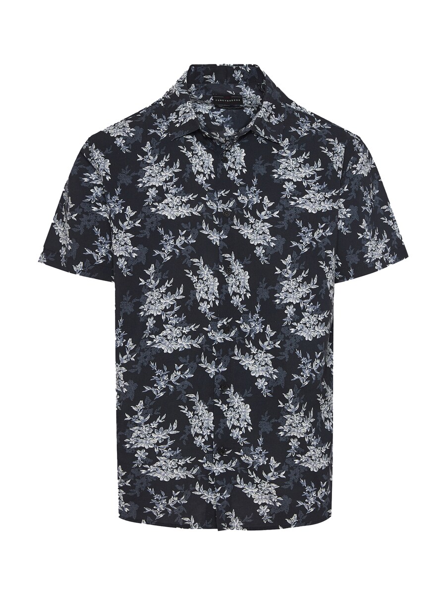 

Рубашка на пуговицах Comfort fit Funky Buddha, черный