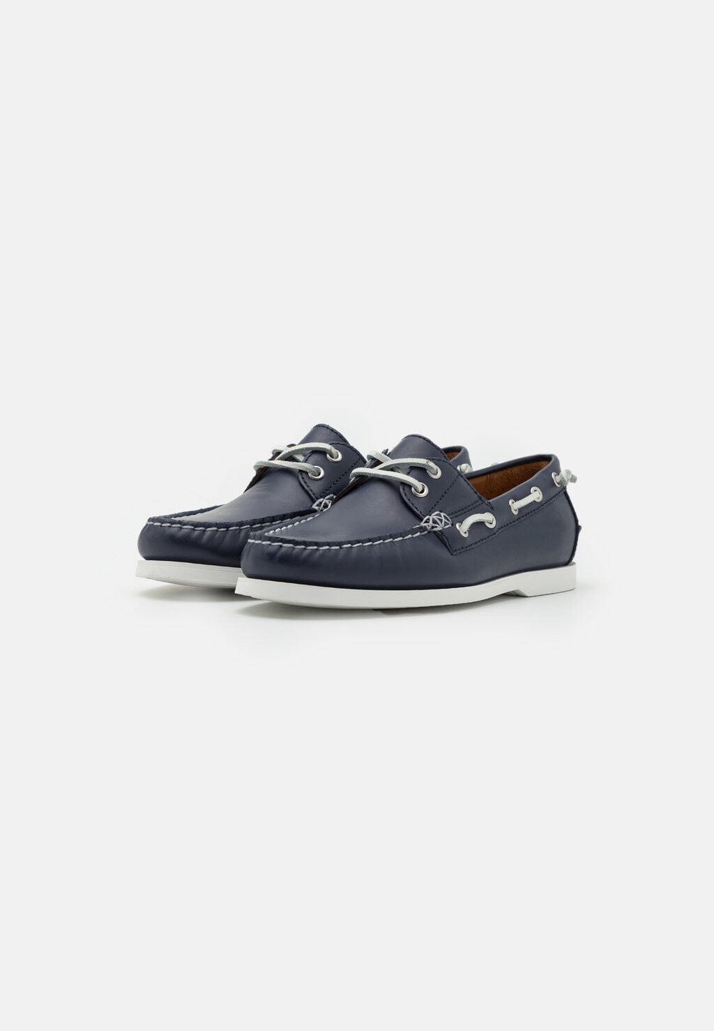 Топсайдеры MERTON Polo Ralph Lauren, цвет newport navy — фото 2