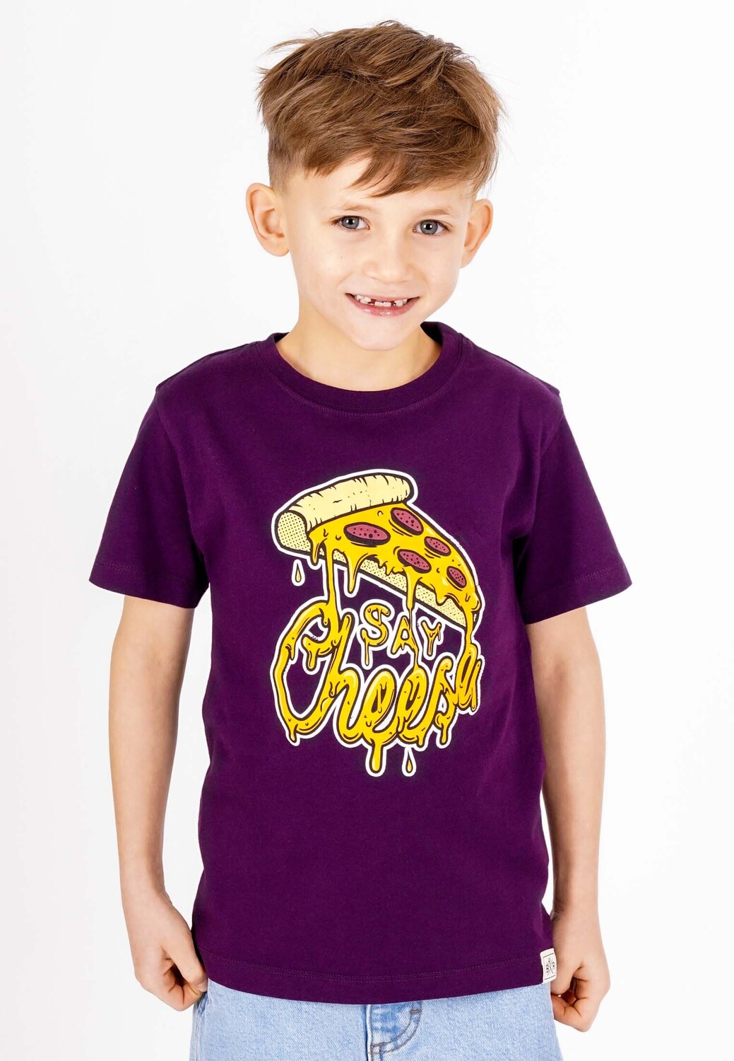 Футболка Band of Rascals s Cheese, цвет dark purple — фото 2