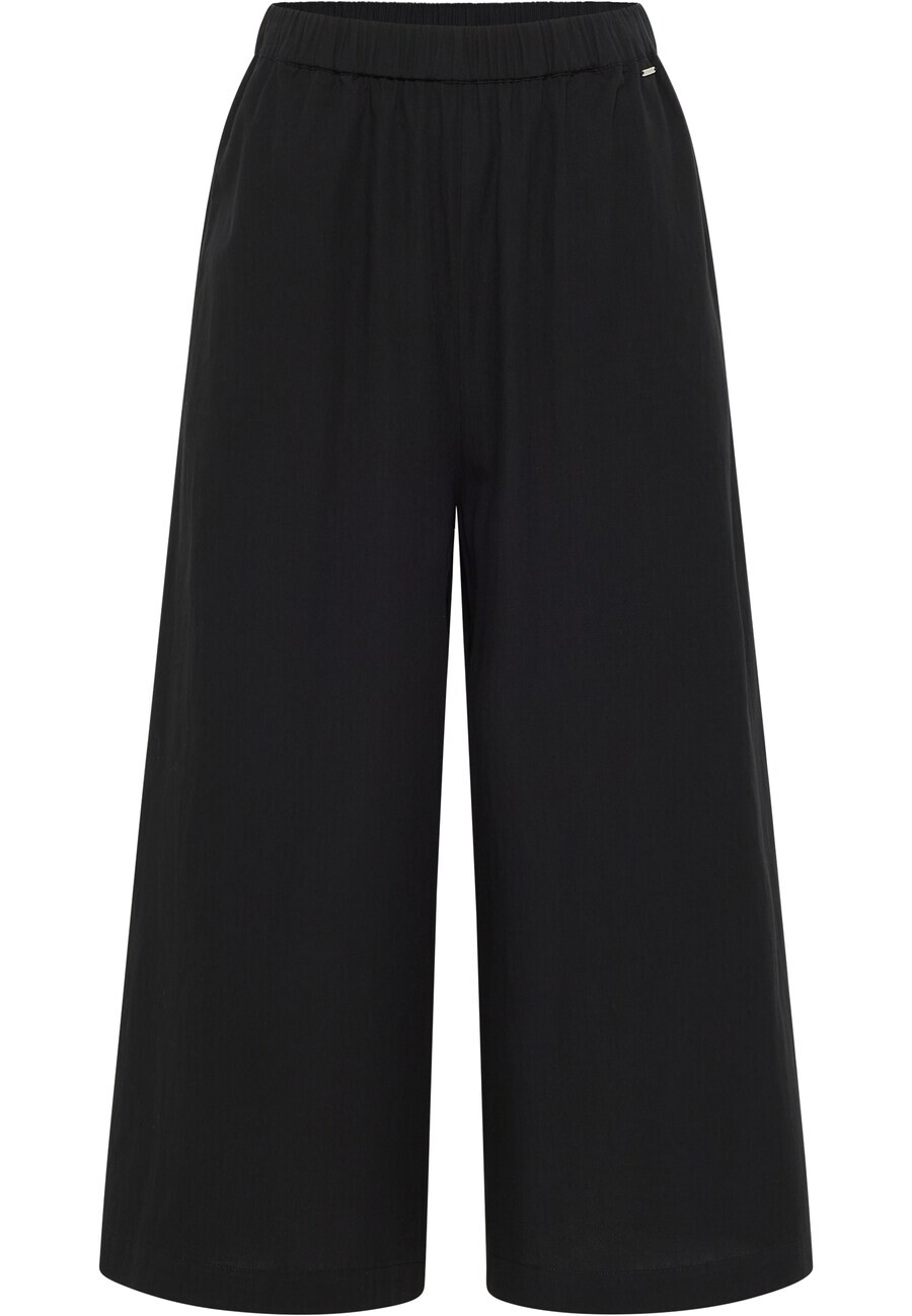 

Тканевые брюки DreiMaster Klassik Boot cut Pants, черный