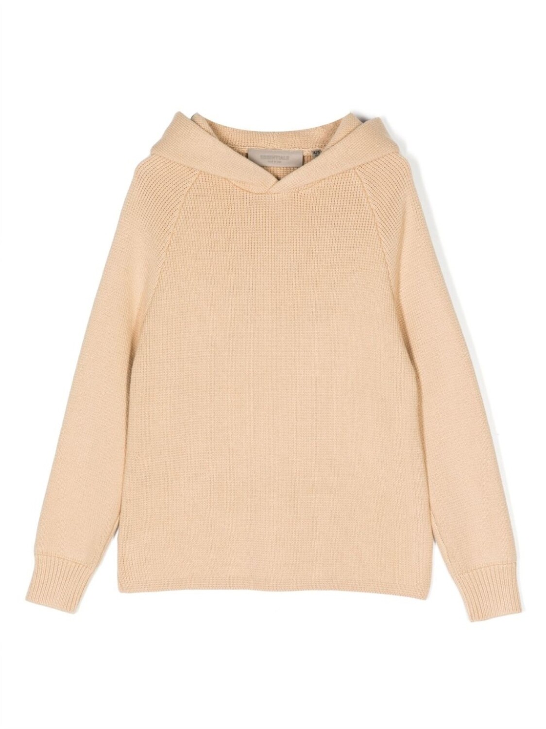 

FEAR OF GOD ESSENTIALS KIDS худи фактурной вязки, коричневый