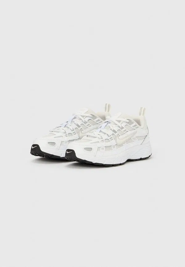 Кроссовки p 6000 со шнуровкой, платиновый/белый/серебристый/черный Nike Sportswear, Platinum-Coloured/White/Silver-Coloured/Black — фото 2