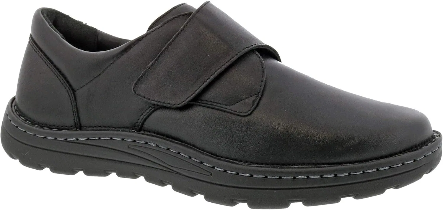 Лоферы из кожи, Drew, Black/Calf