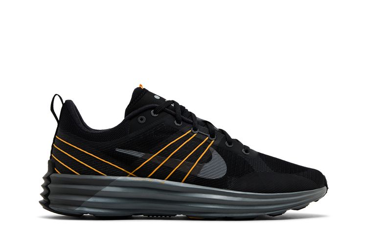 

Кроссовки Lunar Roam 'Black Grey Laser Orange', черный