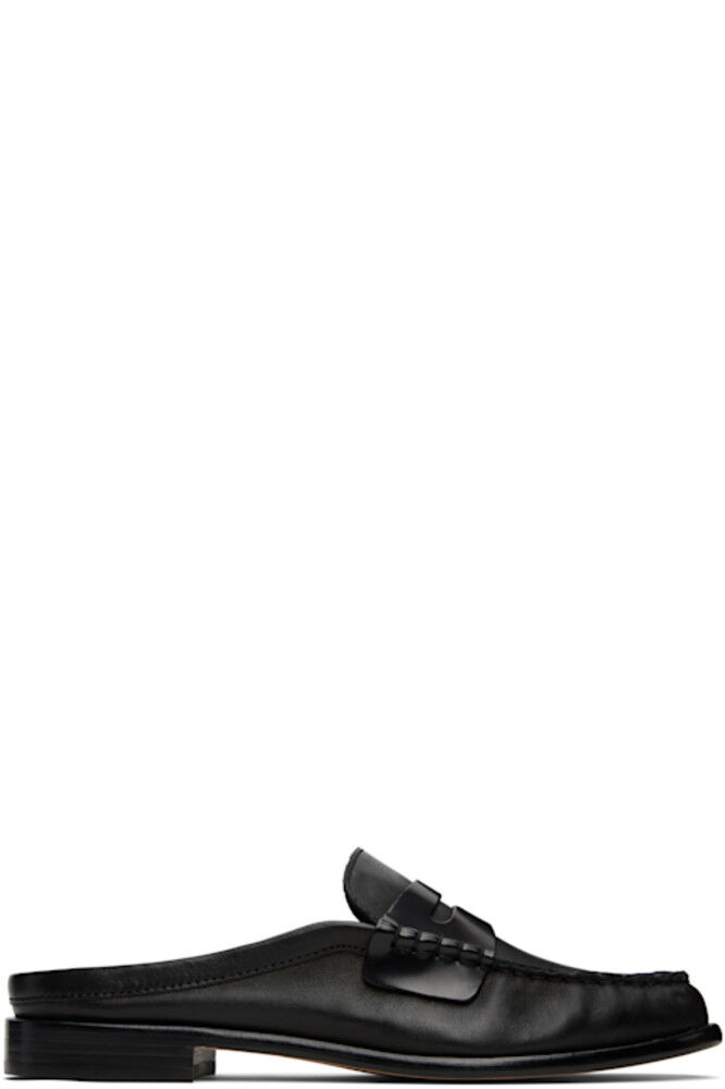 Черные кожаные мокасины Carter Mule rag & bone