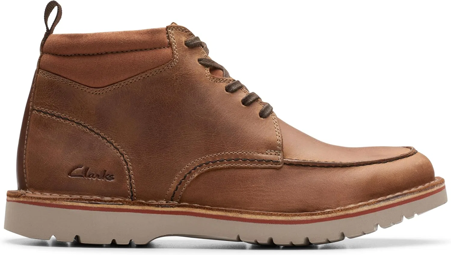 Мужские ботинки Clarks Eastridge Peak Chukka, Light Brow — фото 3