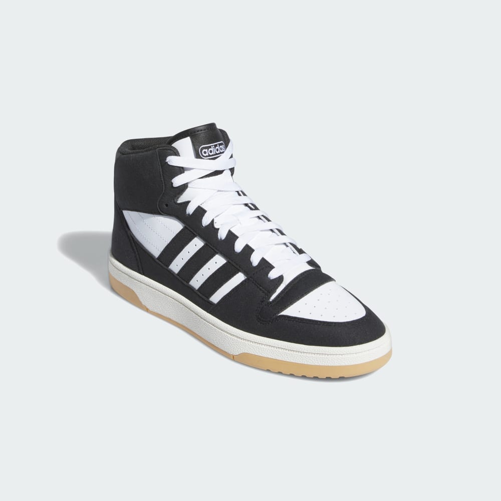 Кроссовки Adidas Break Start Mid Shoes, цвет Core Black/Core Black/Cloud White — фото 4
