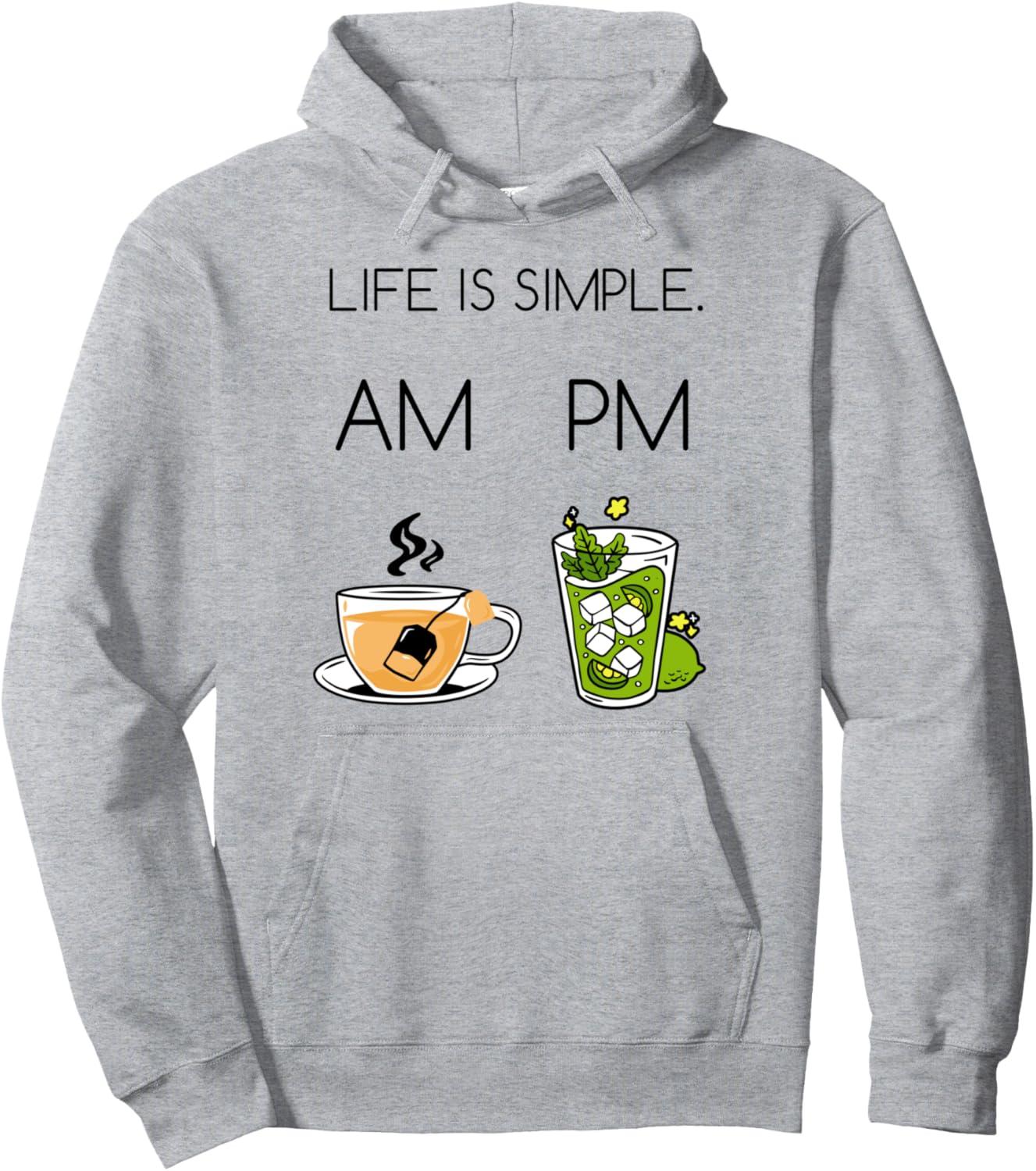 

Любитель коктейлей, алкогольный напиток, шот, мохито, вечеринка, толстовка Mojito Gift, серый