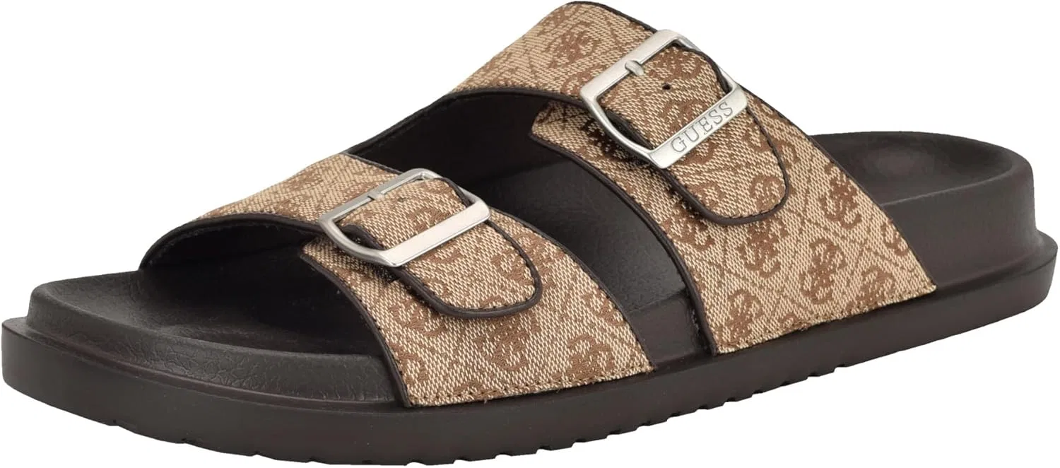 Мужские сандалии Guess Verone, Tan Logo Multi 230