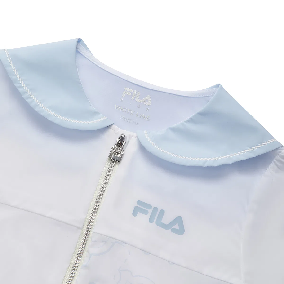 Детская солнцезащитная одежда FILA KIDS Cloud White — фото 4