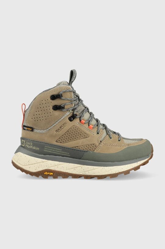 

Обувь Terraquest Texapore Mid Jack Wolfskin, зеленый