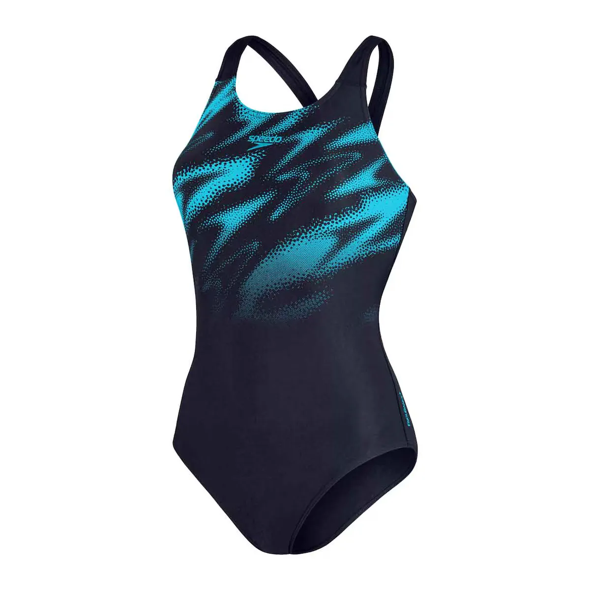 

Женский купальник Speedo Hyperboom Placement Muscleback, голубой