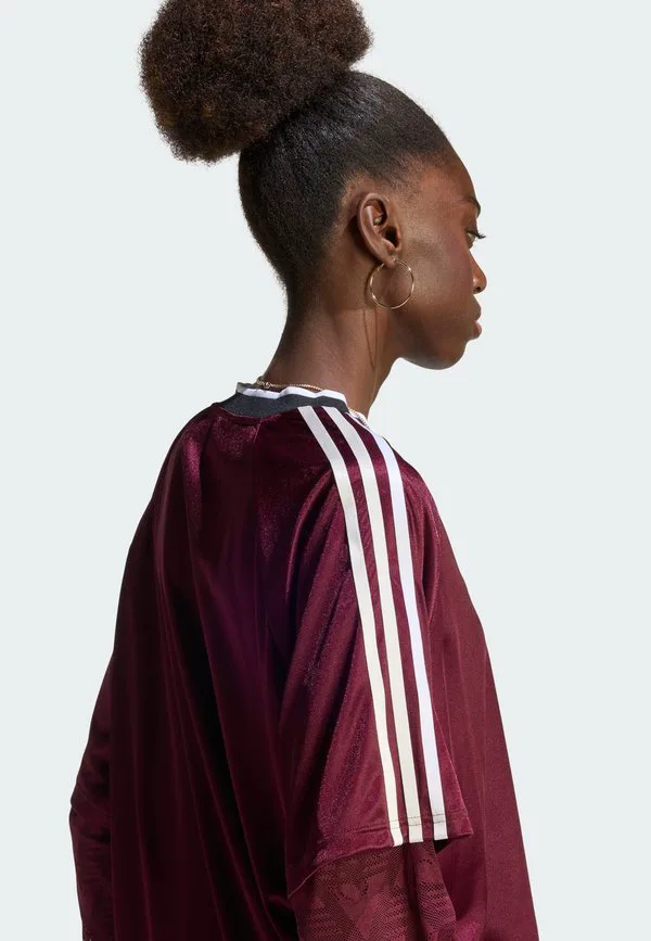 Топ с длинными рукавами Adidas Originals, Maroon — фото 4