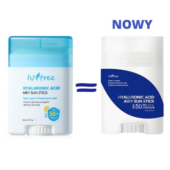 Солнцезащитный стик, гиалуроновая кислота Airy SPF50+, 22 г Isntree — фото 2