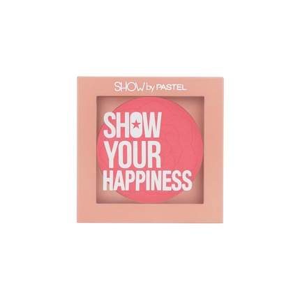 

Румяна Show By Show Your Happiness, яркий розовый оттенок, тисненая пудра Pastel