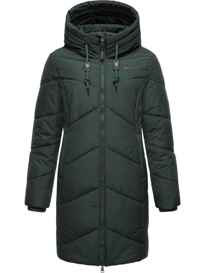 

Пуховик ragwear, цвет dark green