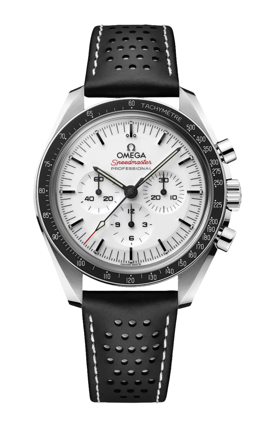 

Часы speedmaster moonwatch professional 42 мм acciaio su cinturino di pelle Omega