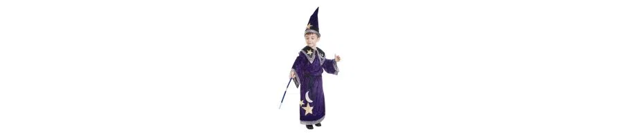 Костюм волшебника для мальчиков (для малышей) Dress Up America, фиолетовый/мультиколор — фото 2