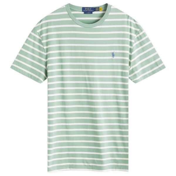 

Футболка в полоску Polo Ralph Lauren, зеленый